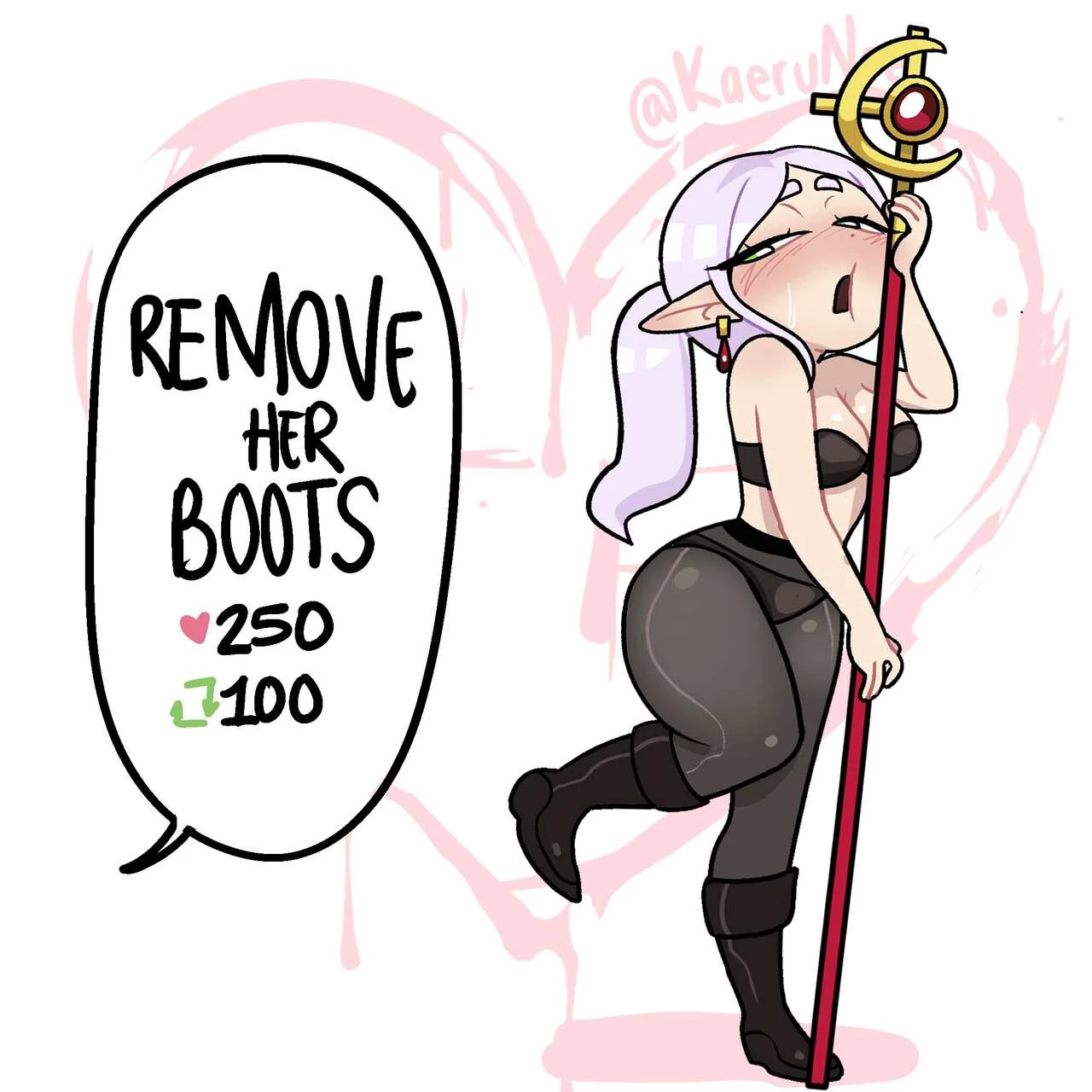 Frieren Stripgame image number 3