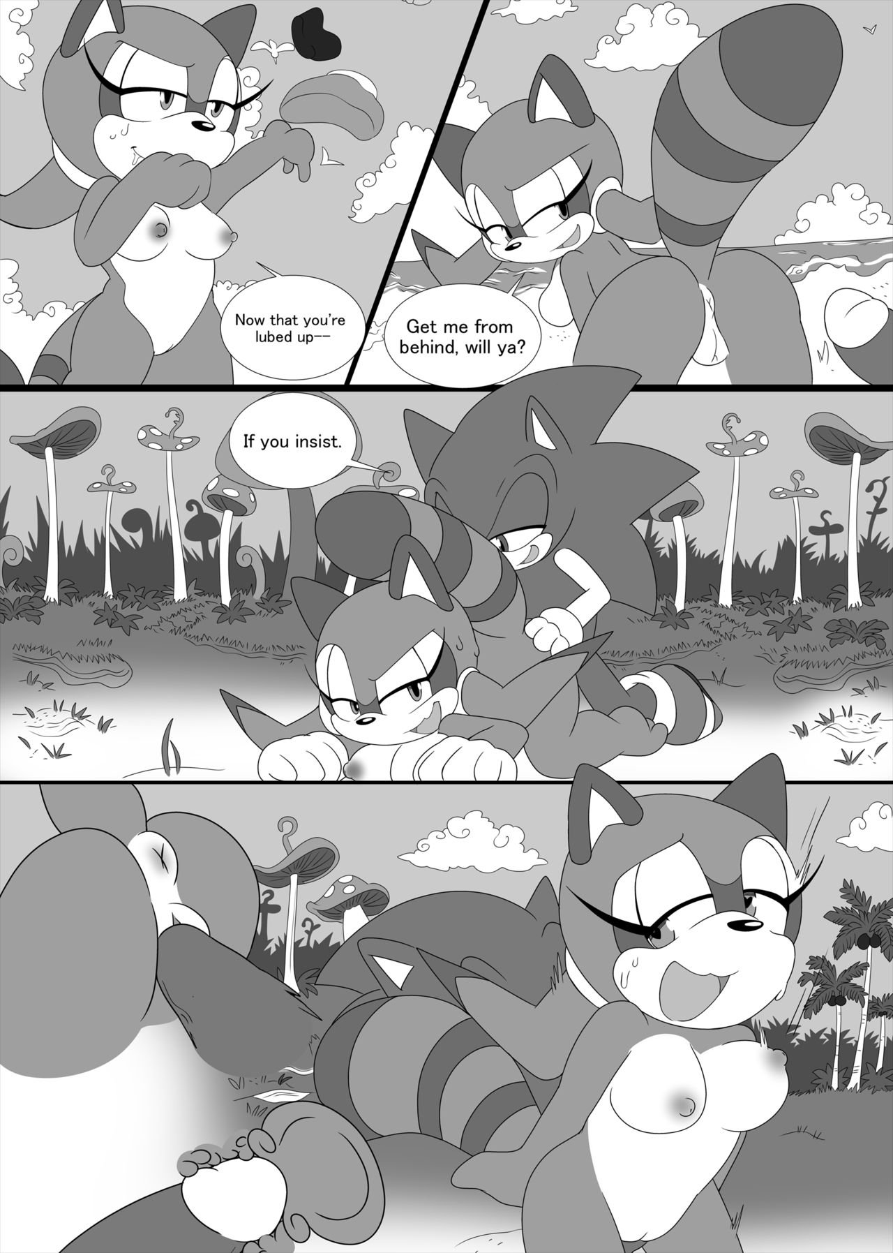 senshion - Sonic & Marine:  Venture (sonic the hedgehog) image number 6