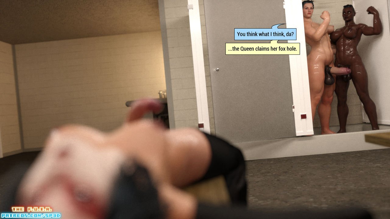 Squarepeg3D - The FUTA - After The Bell - Fox Season porn comic image number 3