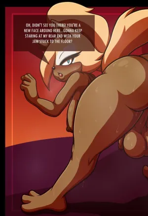 Whispers Big Round Invitation (Futa Version