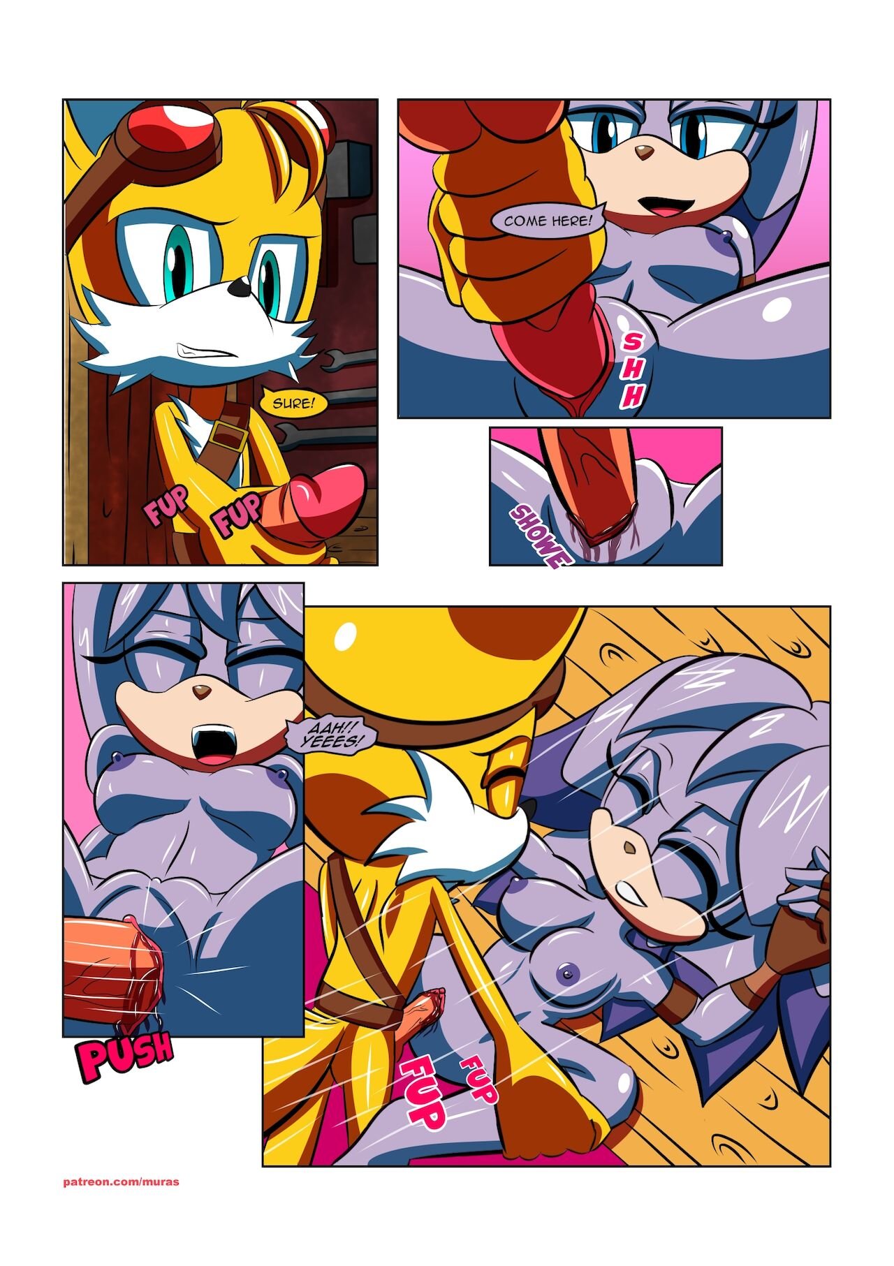 Murasaki - Handy Foxy (Sonic The Hedgehog) image number 14