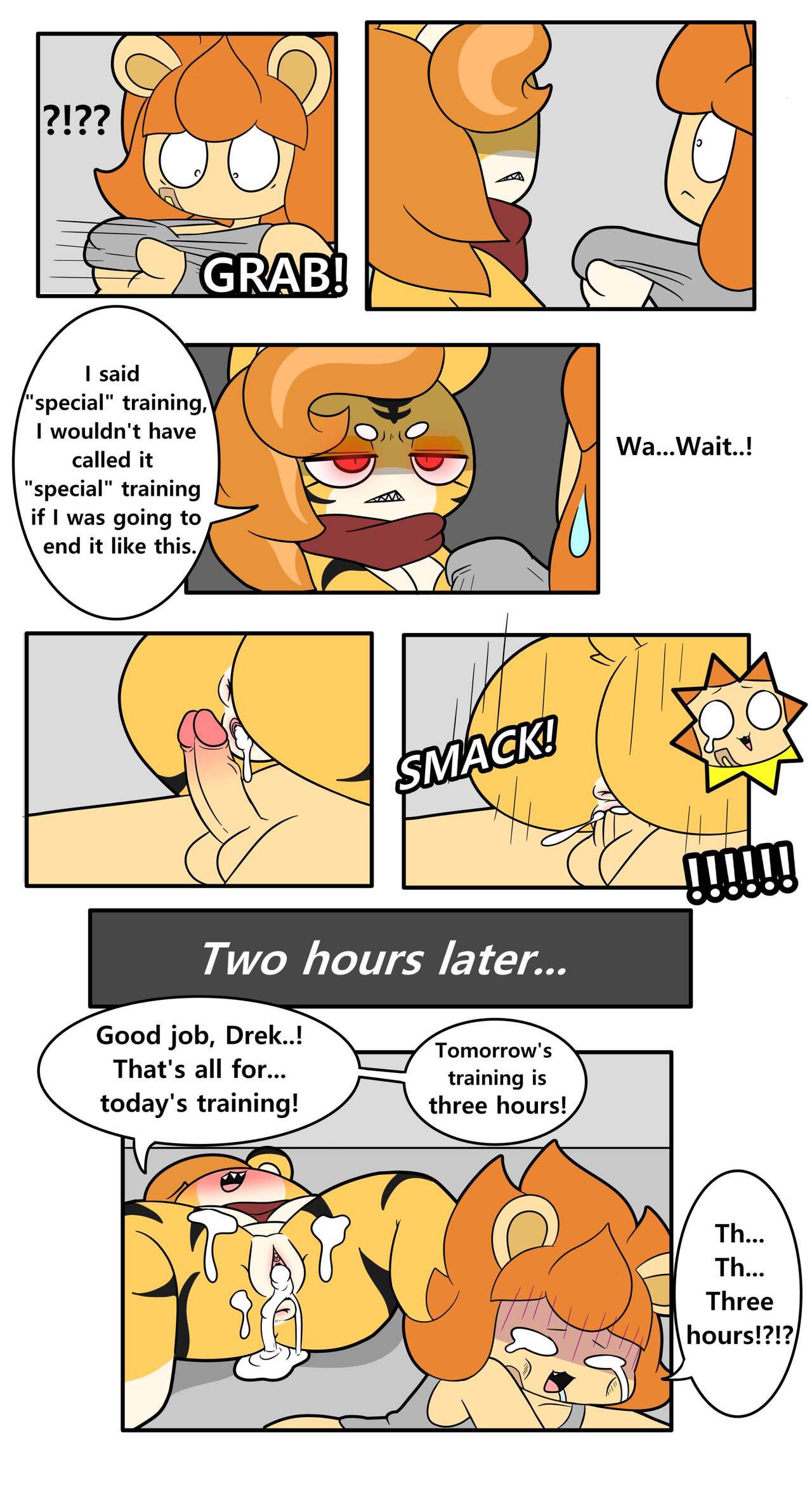 Special Training (tonytoran), 3 images. Furry porn comics.