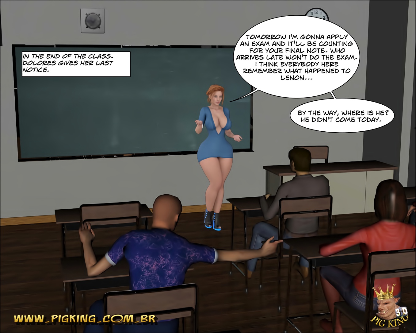 Teacher Dolores Learning a Lesson image number 2