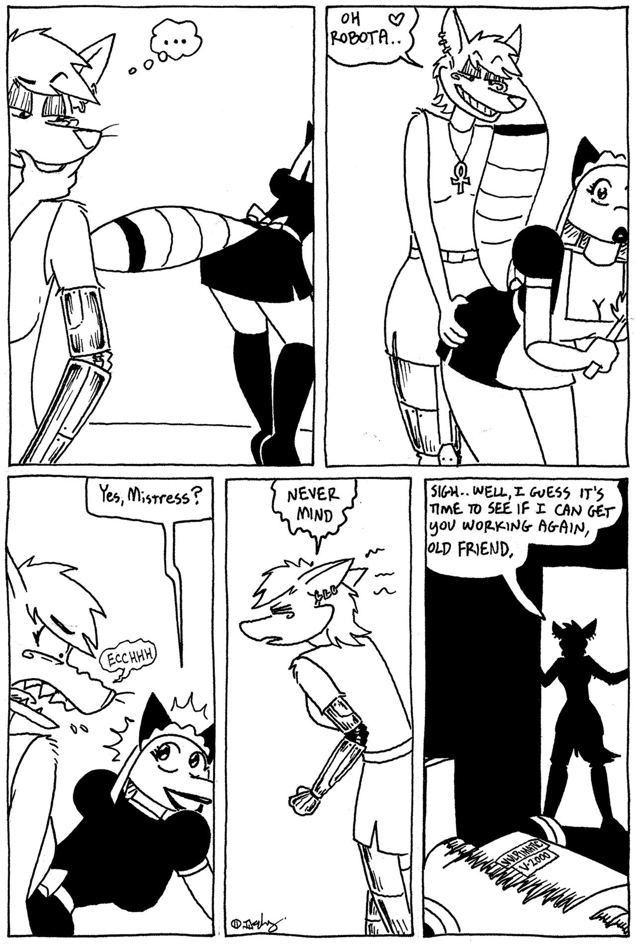 O, Robot! By Tegerio porn comic image number 18