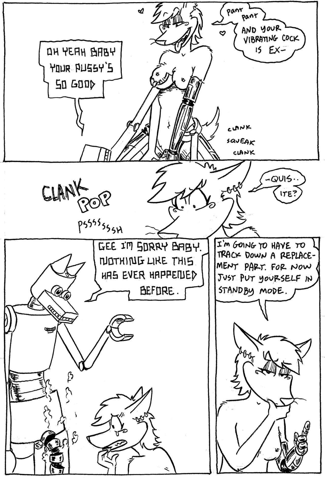 O, Robot! By Tegerio porn comic image number 22