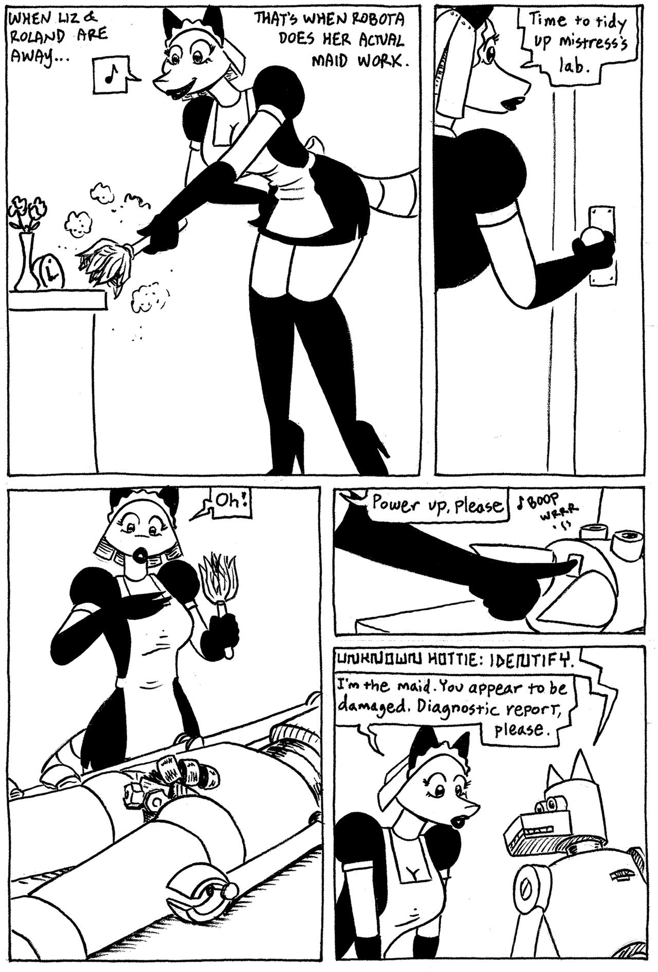 O, Robot! By Tegerio porn comic image number 23