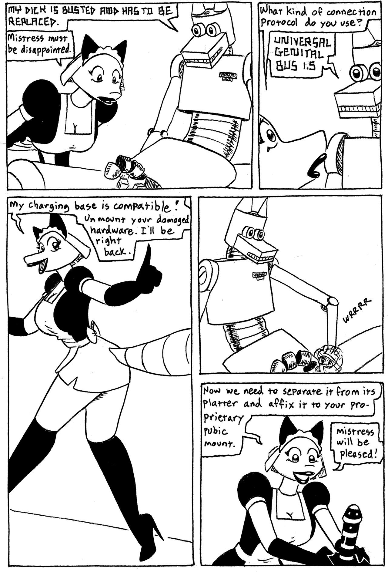 O, Robot! By Tegerio porn comic image number 24