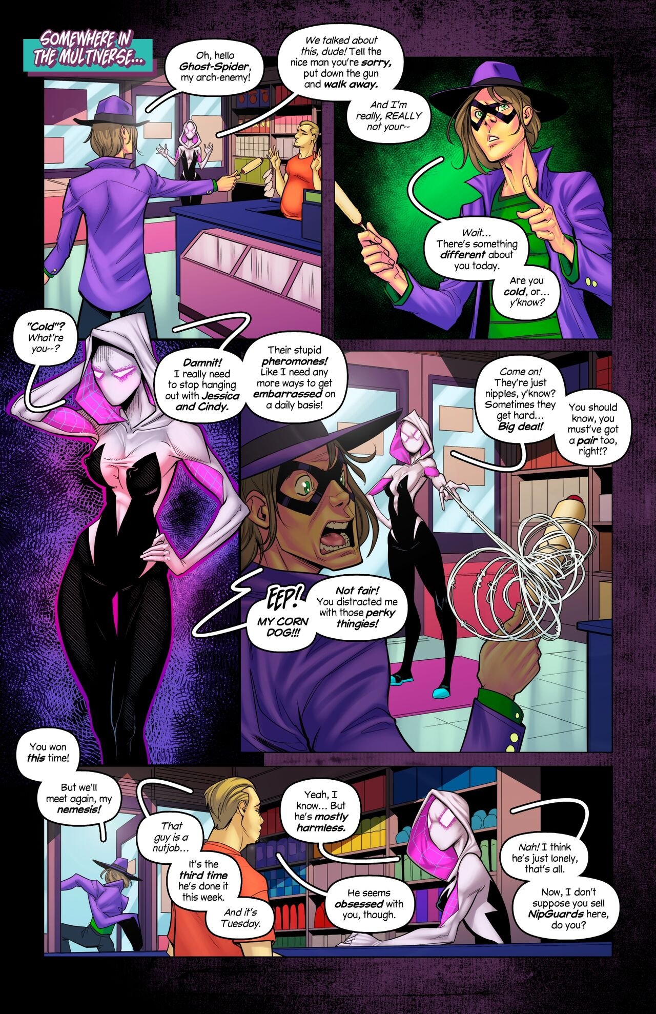 TemporalWolf (Garth Graham) Thot-Spider (English) porn comic image number 2