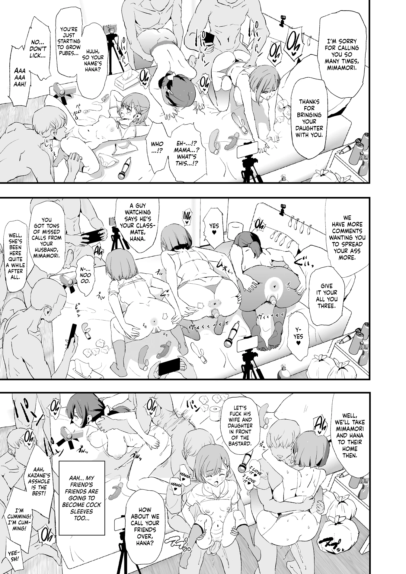 After The Daughter Mother Cocksleeve - Cocksleeve Camp 2 / Musume no Tsugi wa Mama Onaho - Onaho Gasshuku 2 image number 43