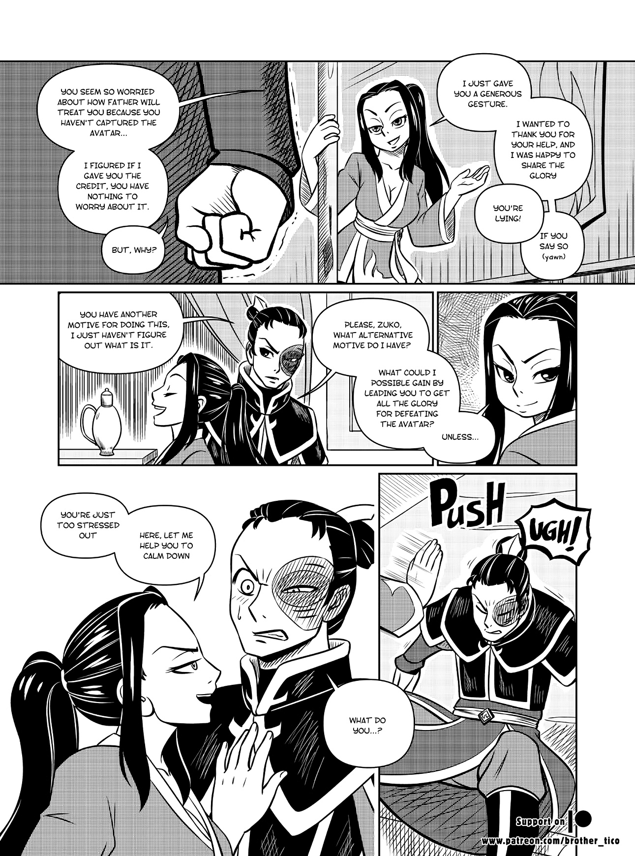 ATLA Between Siblings (avatar the last airbender) porn comic by [brother-tico].  Ponytail porn comics.