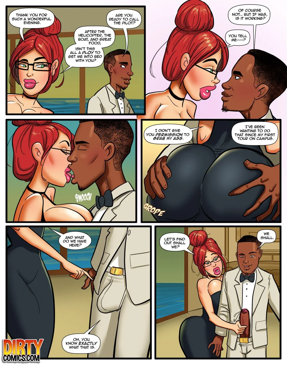 A cross busted manga moment