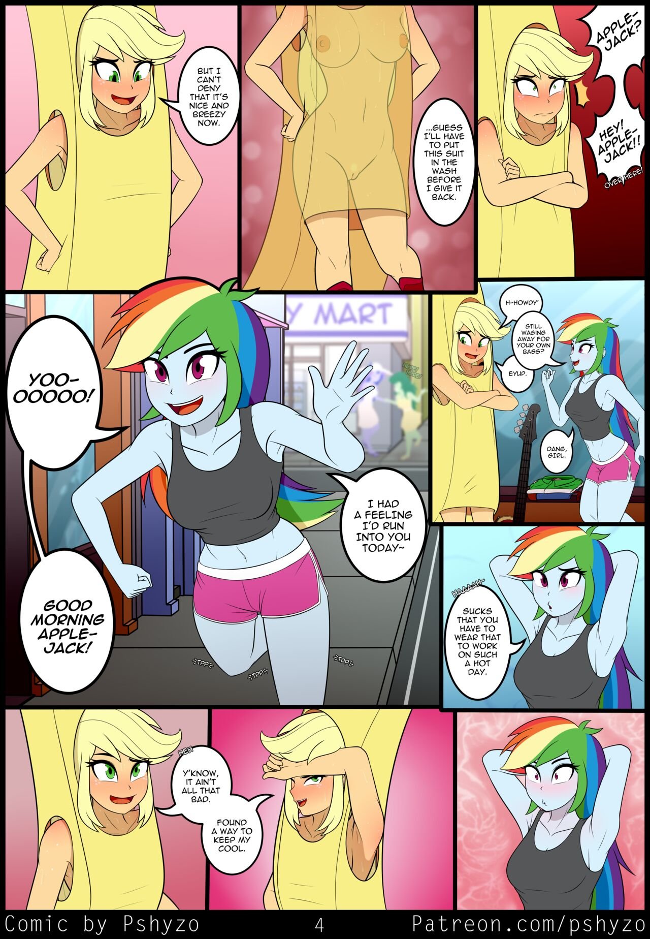 Pshyzo - Heat Transfer(Equestria Girls) (My Little Pony: Freindship is Magic) English image number 4