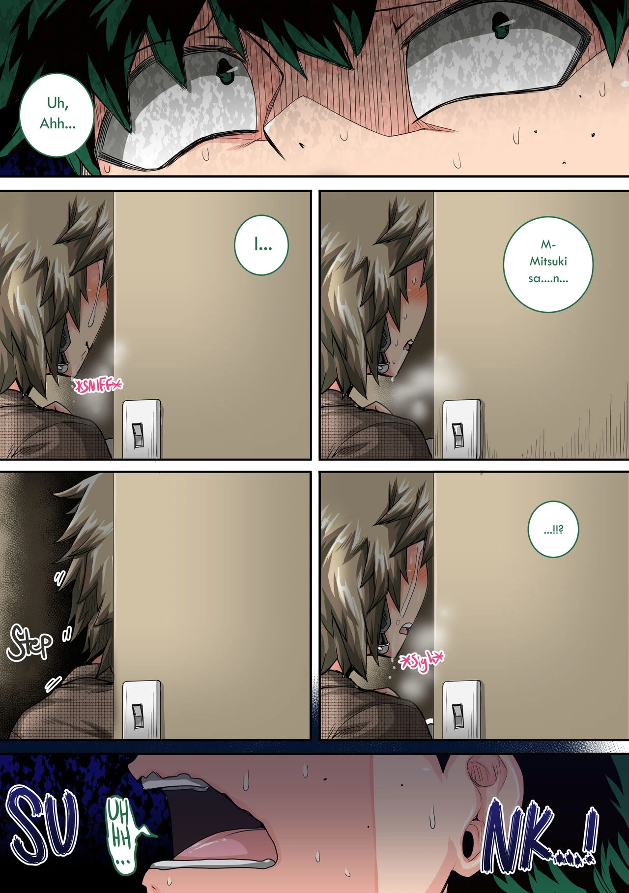 Boku no Harem Academia 9. Summer Vacation With Bakugos Mom Part Three Chapter Two image number 55