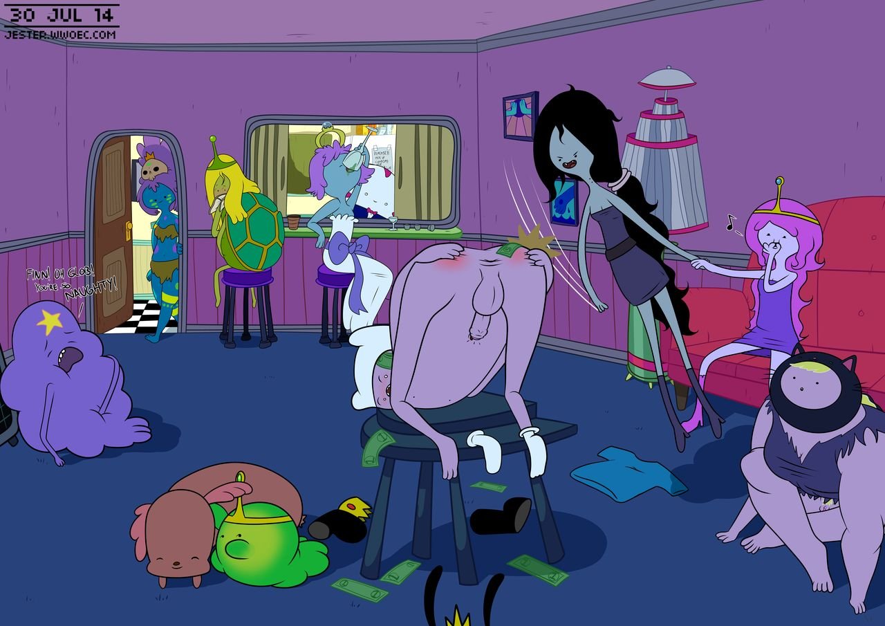 Blargsnarf - Finn the Stripper Boy / A Peg in a Finn Shaped Hole image number 2