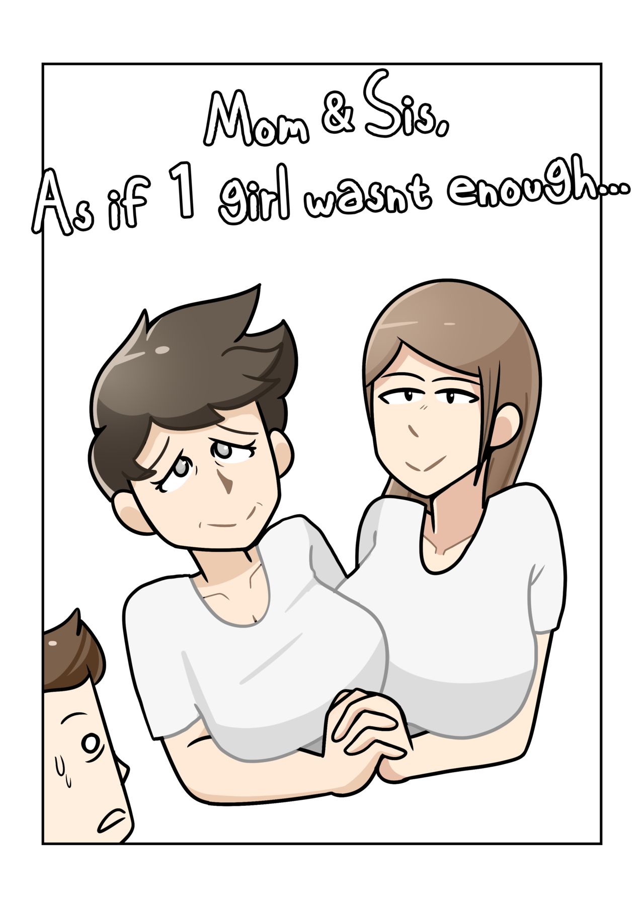 Mom and Sis, as if 1 girl wasn't enough! (deadenddraws), 22 images. Incest porn  comics.