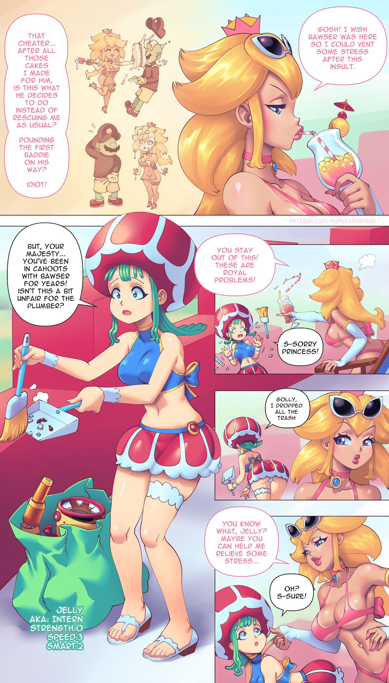 supersatanson - Princesses + Plumbers image number 8