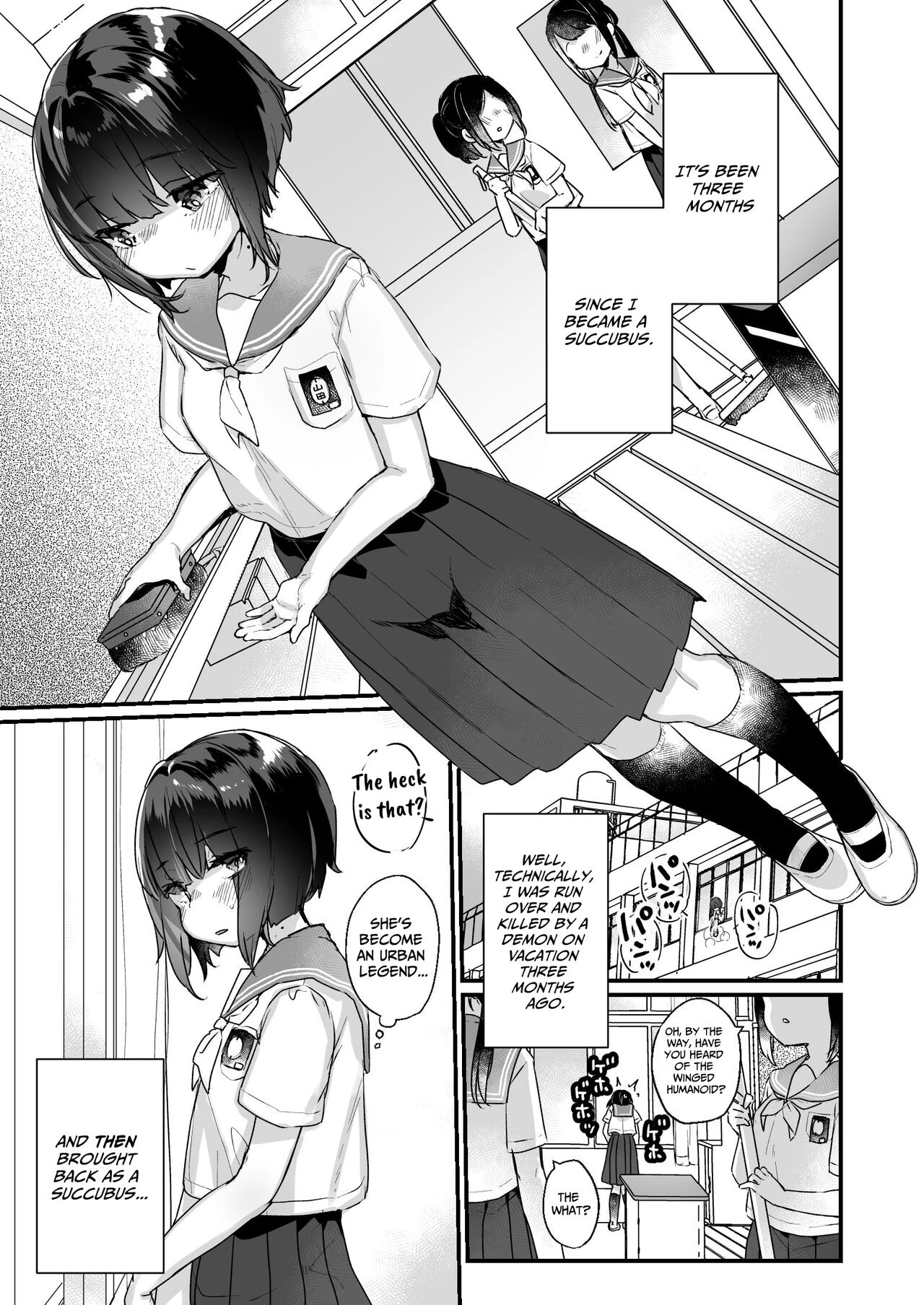 Ms. Yamada Became A Succubus Even Though She Didnt Want To  Naritakunai no ni Succubus ni Natte Shimatta Yamada-san image number 2