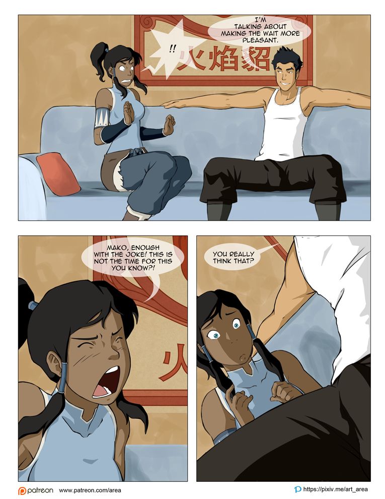 Avatar Korra Porn Comic Incest - Intimate Meeting (Ongoing) (the legend of korra) porn comic by [area].  Blowjob porn comics.