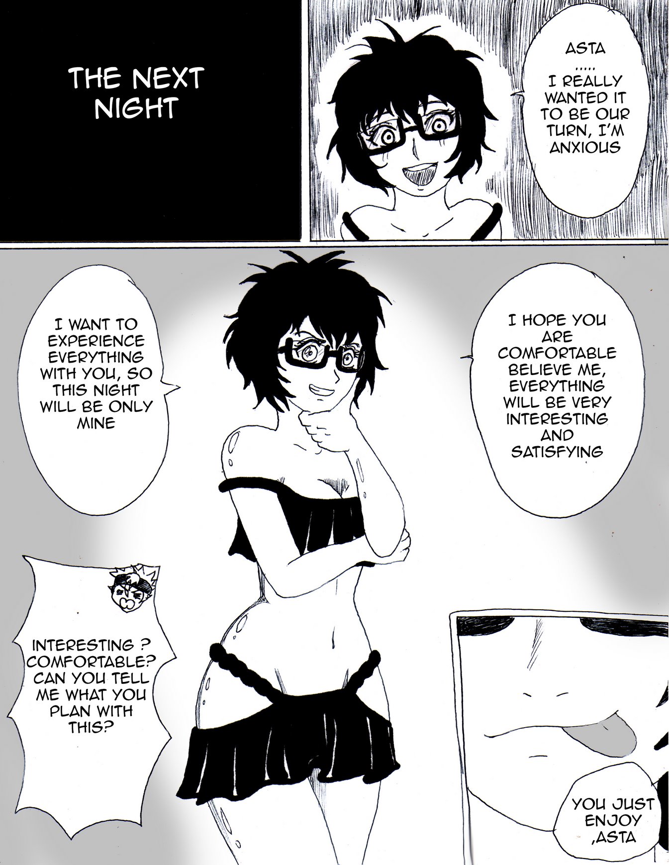 Choosing a wife (black clover) porn comic by [cecyartbytenshi]. Assjob porn  comics.