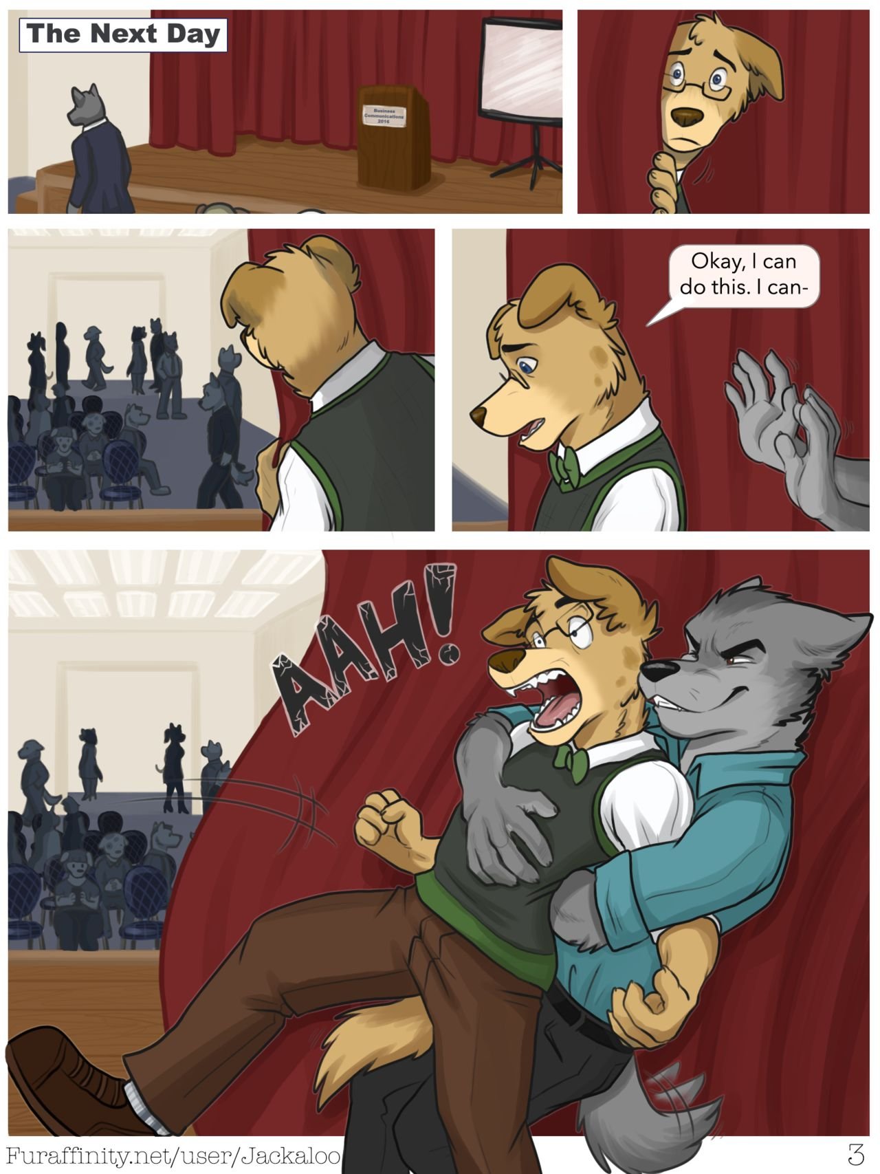 Jackaloo - The Internship furry gay porn comic (jackaloo), 67 images. Males  only porn comics.