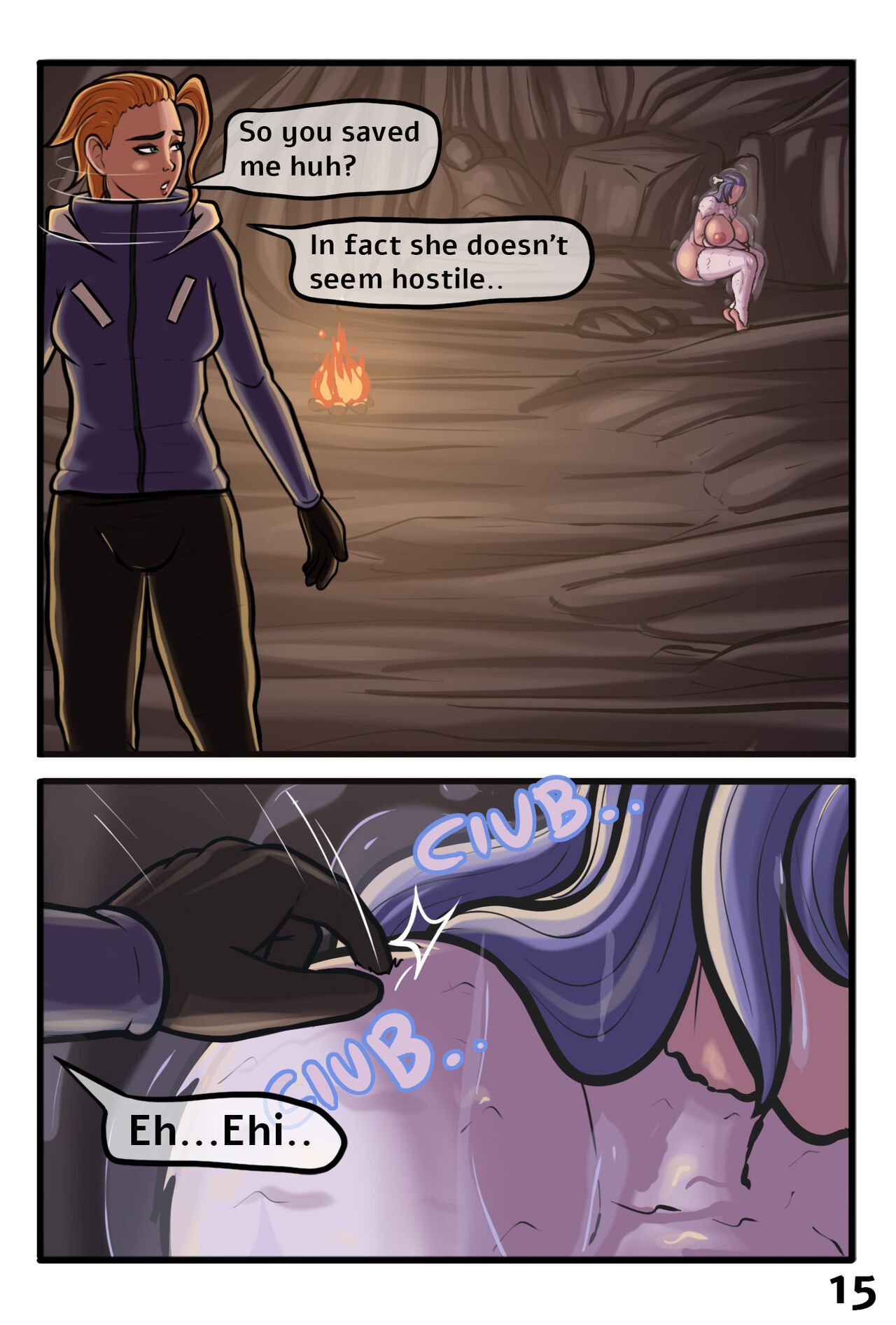 Abominable Snow Mother (Futa on Futa) porn comic image number 14