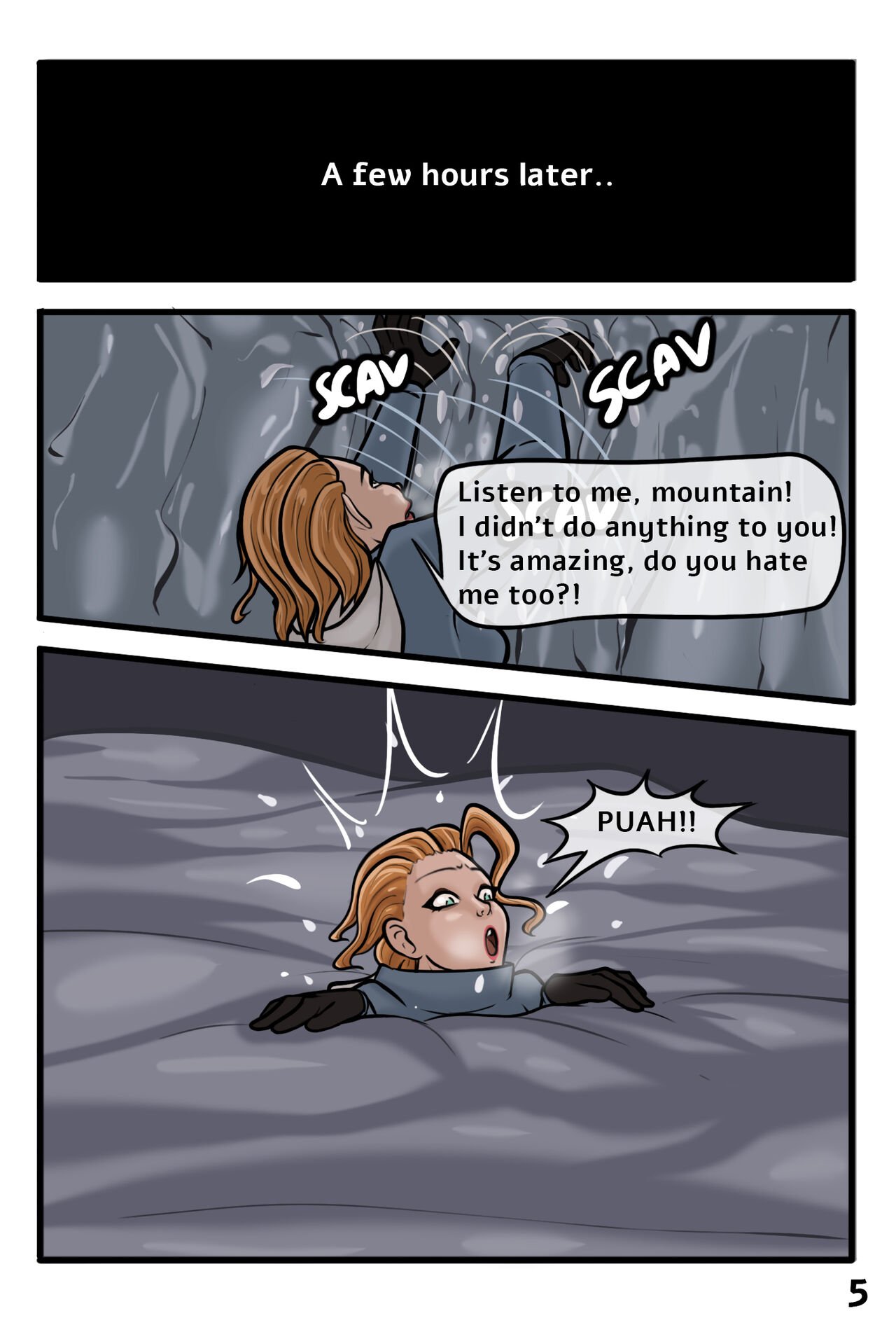 Abominable Snow Mother (Futa on Futa) porn comic image number 4