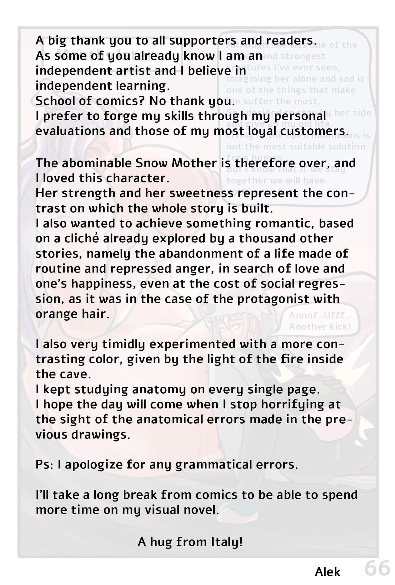 Abominable Snow Mother (Futa on Futa) porn comic image number 66