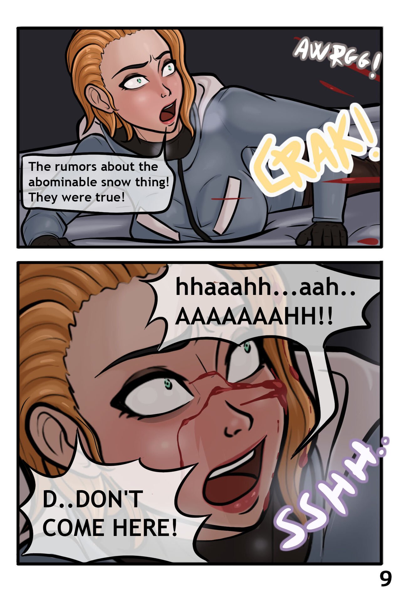 Abominable Snow Mother (Futa on Futa) porn comic image number 8