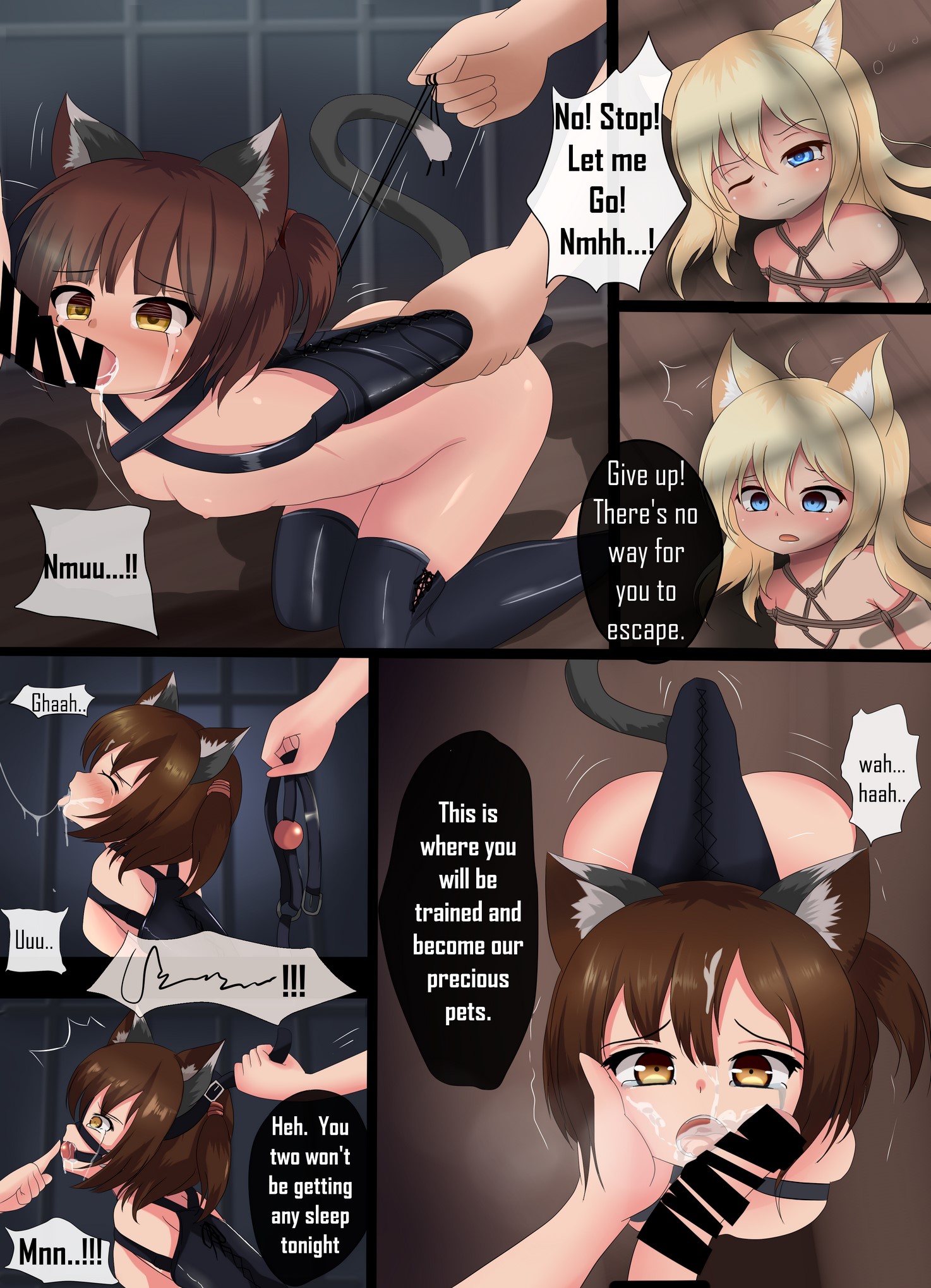 Hentai Slave Women - Anime Cat Slave Porn | BDSM Fetish