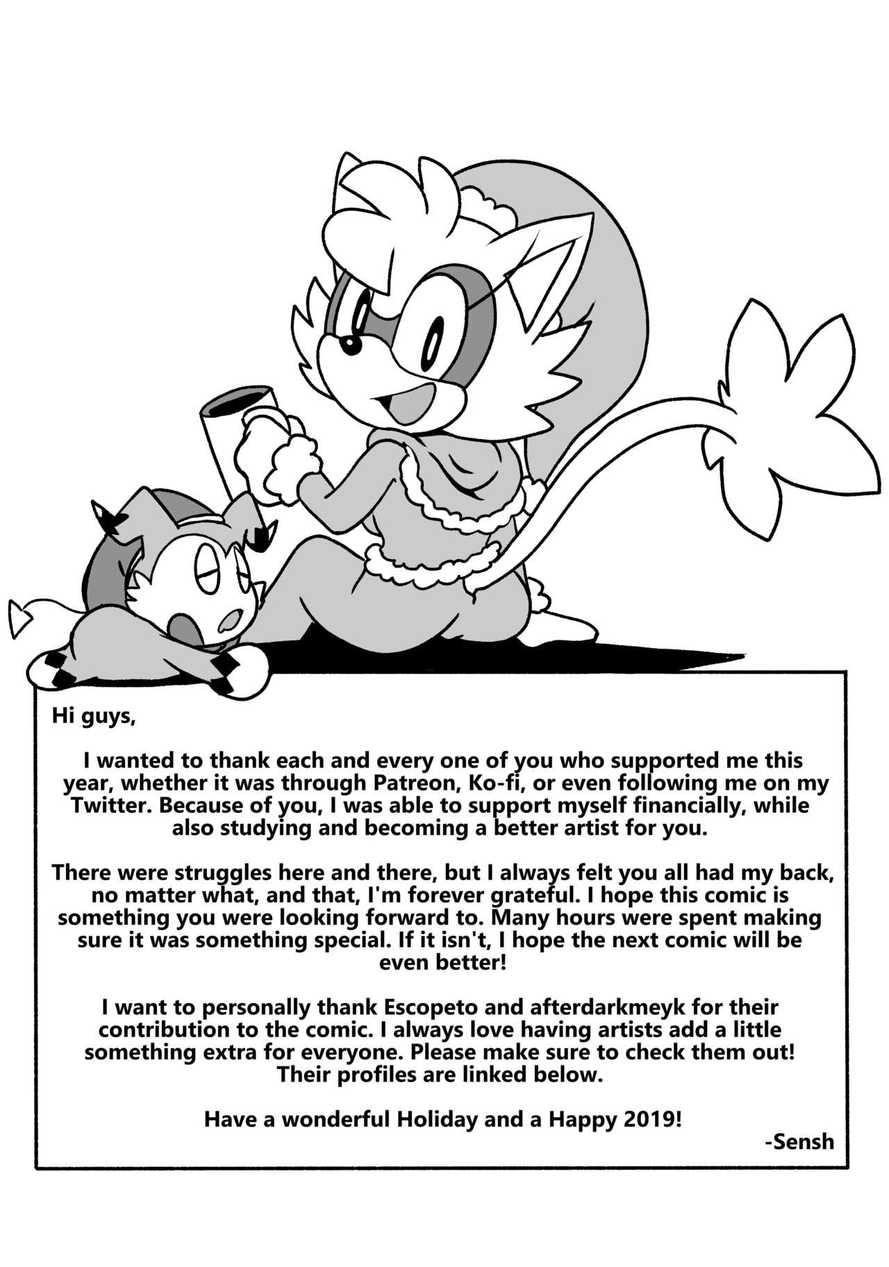 senshion - Under The Mistletoe (sonic the hedgehog) image number 10