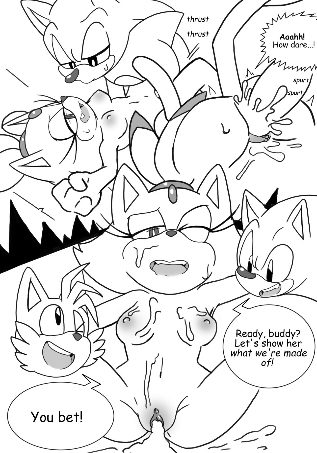 senshion - Under The Mistletoe (sonic the hedgehog) image number 4