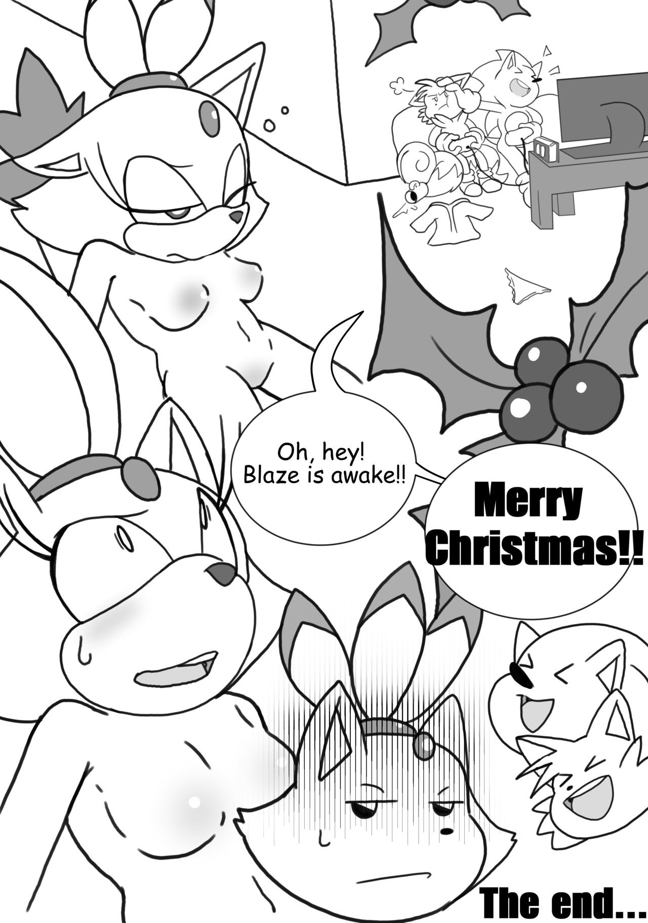 senshion - Under The Mistletoe (sonic the hedgehog) image number 7