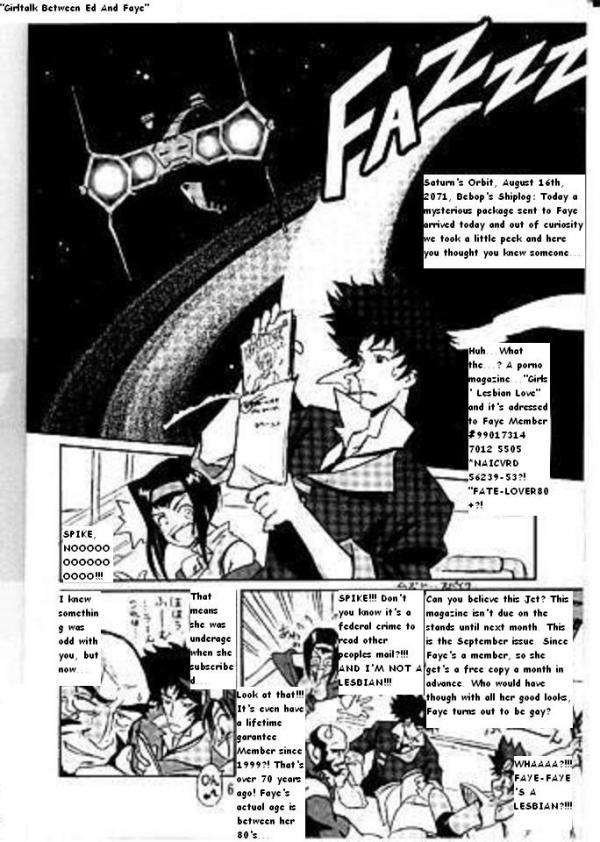 Cowboy Bebop Yuri - beti, magi (cu-little2) porn comic parody on cowboy  bebop. Fingering porn comics.