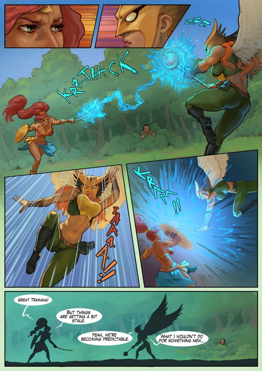 Hot Duels V: Urbosa vs Hawkgirl image number 1
