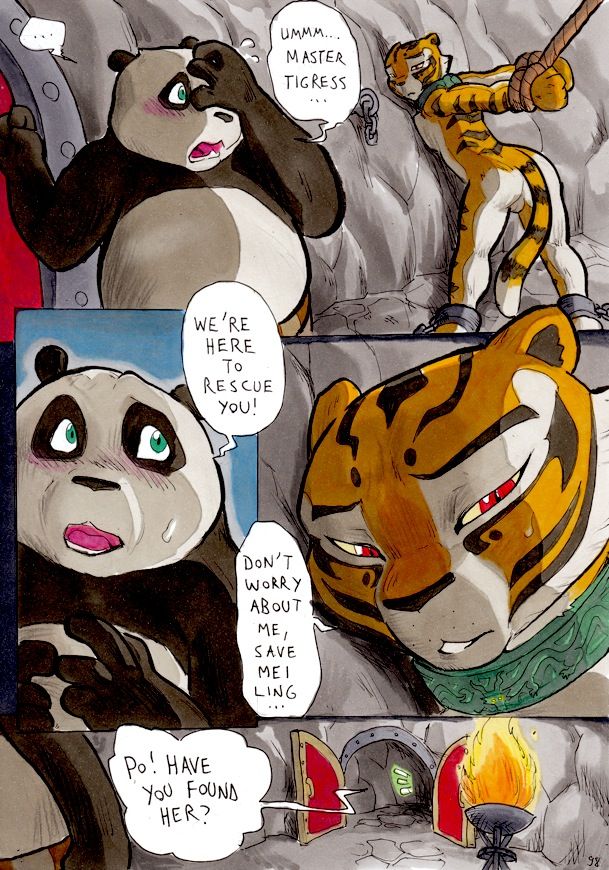 Better late than never (Kung-fu panda) porn comic image number 101