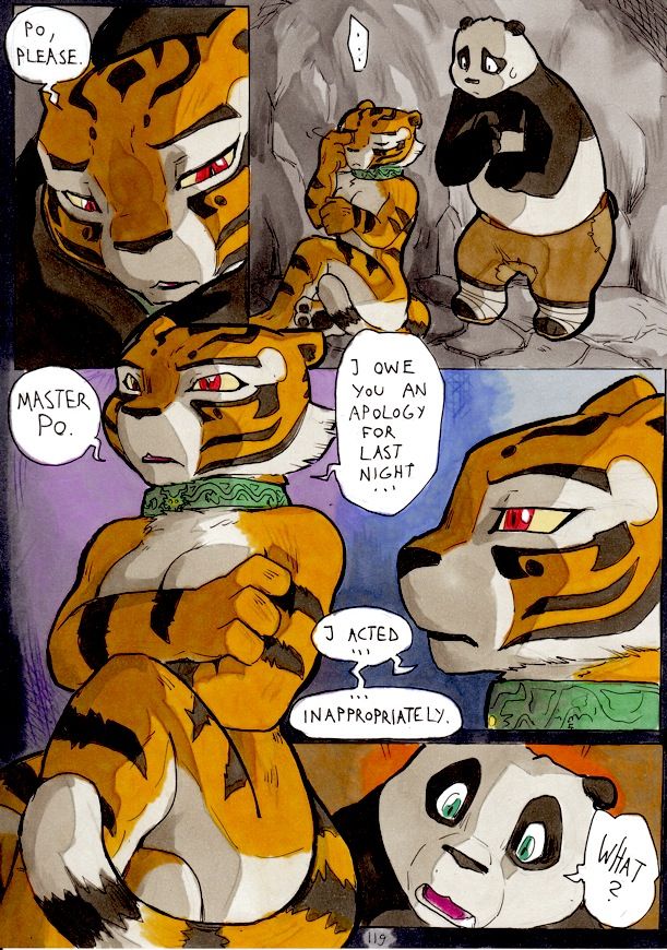 Better late than never (Kung-fu panda) porn comic image number 122
