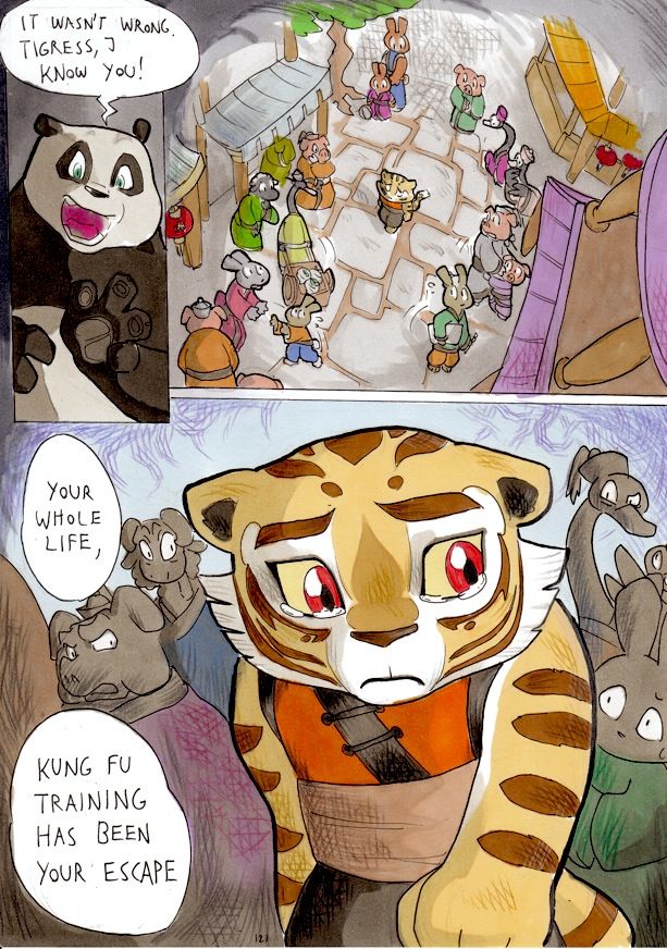 Better late than never (Kung-fu panda) porn comic image number 124