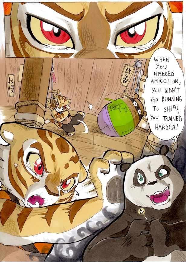 Better late than never (Kung-fu panda) porn comic image number 125