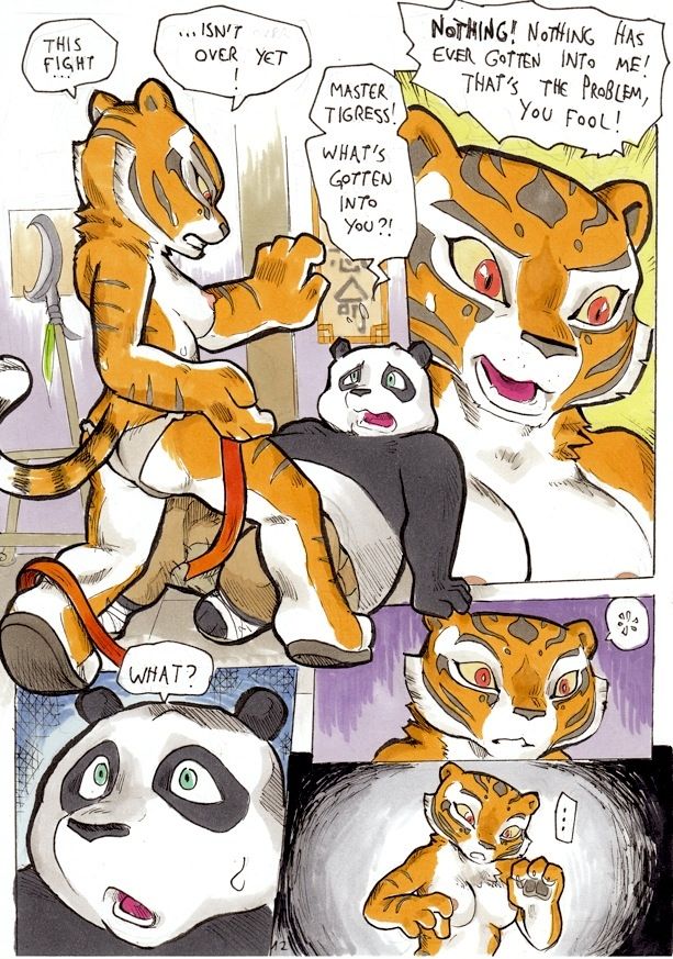 Better late than never (Kung-fu panda) porn comic image number 12