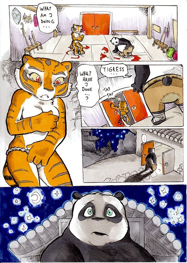 Better late than never (Kung-fu panda) porn comic image number 13