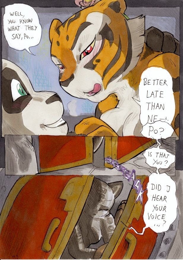 Better late than never (Kung-fu panda) porn comic image number 146