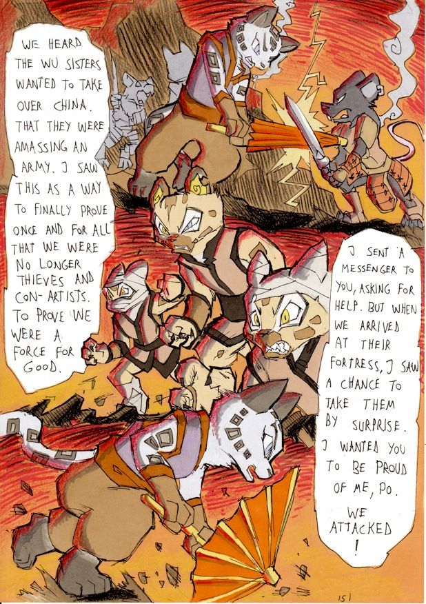Better late than never (Kung-fu panda) porn comic image number 154