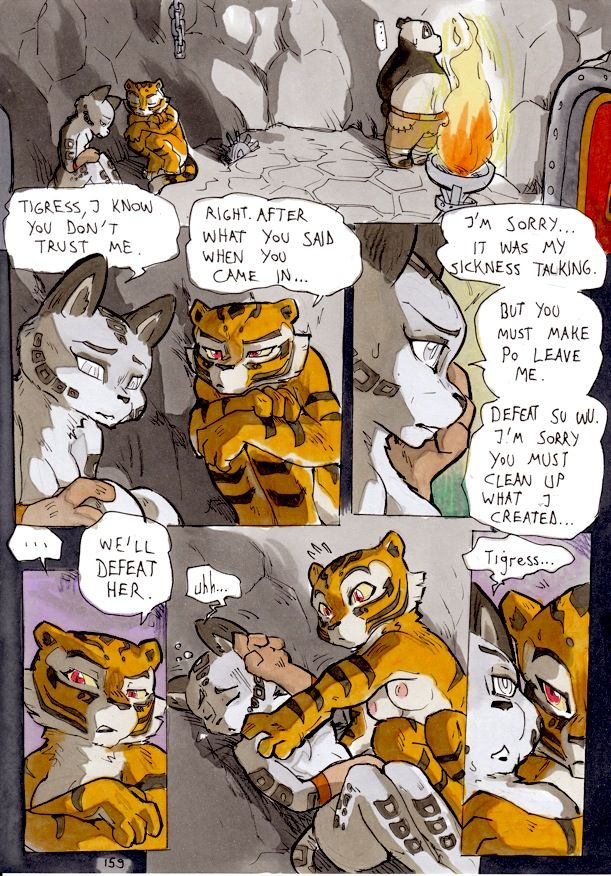 Better late than never (Kung-fu panda) porn comic image number 162