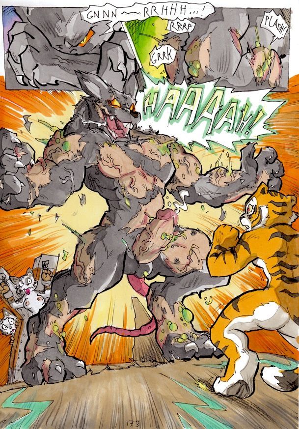 Better late than never (Kung-fu panda) porn comic image number 176