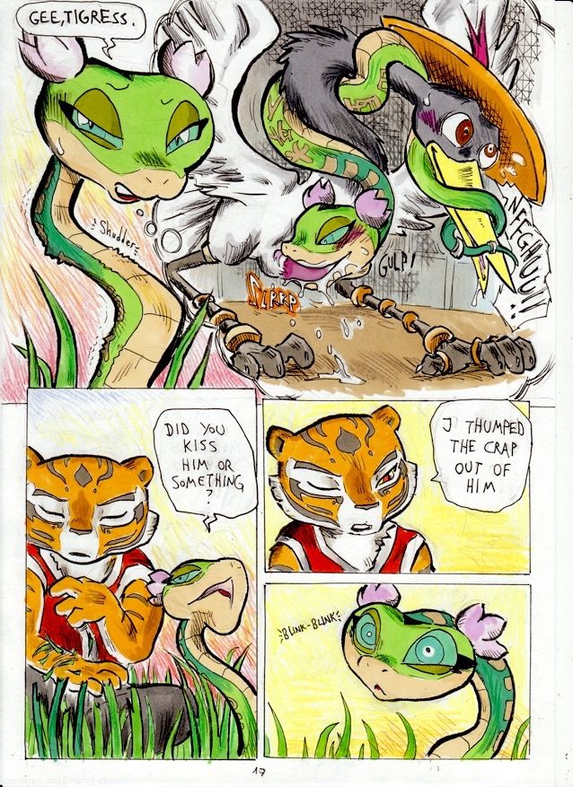 Better late than never (Kung-fu panda) porn comic image number 17