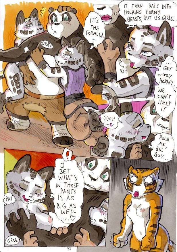 Better late than never (Kung-fu panda) porn comic image number 188