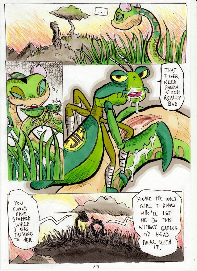 Better late than never (Kung-fu panda) porn comic image number 19