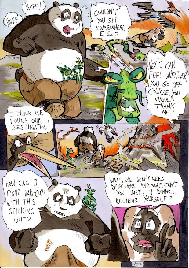 Better late than never (Kung-fu panda) porn comic image number 205