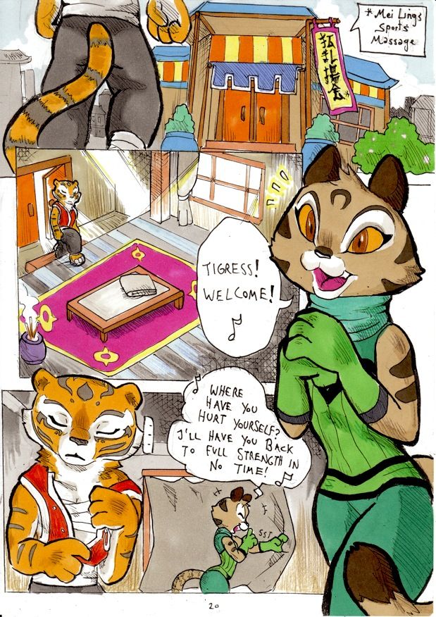 Better late than never (Kung-fu panda) porn comic image number 20