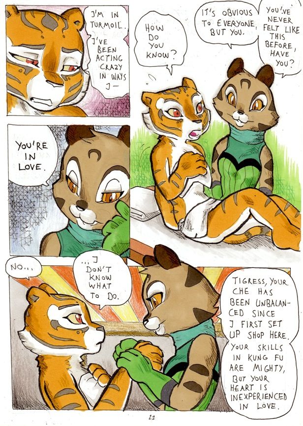 Better late than never (Kung-fu panda) porn comic image number 22
